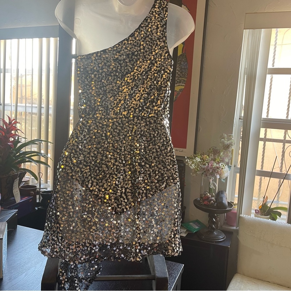 Candy dress in silver